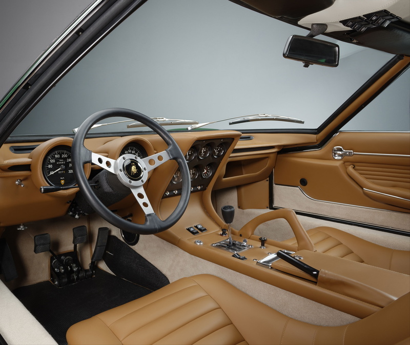bertone, car, p400, classic, lamborghini, 1971, automobile, vehicle, 2K, miura, auto, supercar