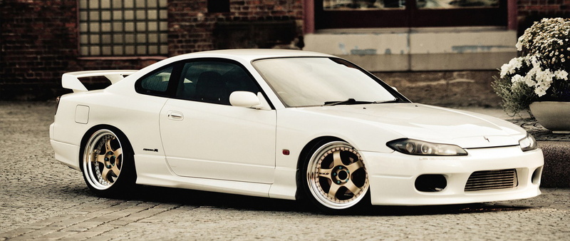 architecture, road, ultra-wide, built structure, street, no people, Nissan Silvia Spec-R, transportation, motor vehicle, car, building exterior, day, personal land vehicle