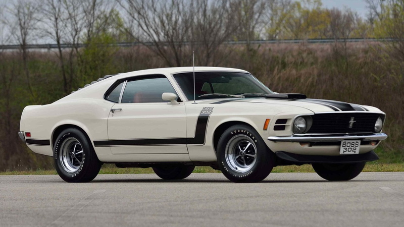 fastback, 720P, ford, 1970, white, cars, boss, mustang, 302
