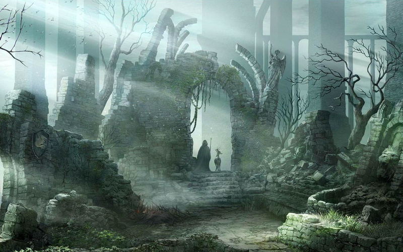 action, 2K, artwork, Demonzu, Magic, fantasy, Souru, demons, 2560x1600 px, demon, Dark, souls, Evil, rpg, Demonssouls, Fighting