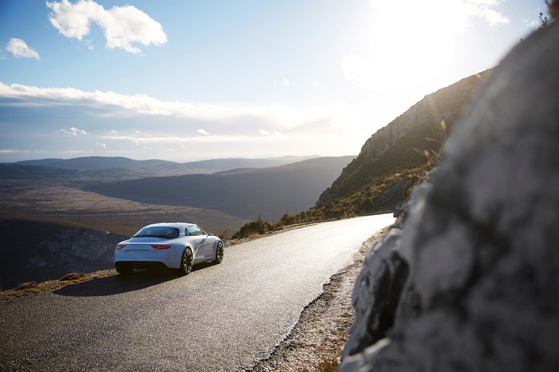 1080P, Renault Alpine, white, Renault, car, French Cars, Alpine Vision