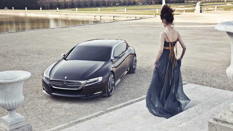 day, transportation, sunlight, adult, outdoors, hairstyle, road, full length, lifestyles, rear view, Citroen Numero 9, 1080P, casual clothing, leisure activity