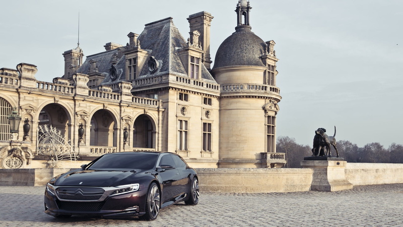 architecture, sculpture, representation, building exterior, black, Citroen Numero 9, mode of transportation, tourism, 1080P, history, travel destinations
