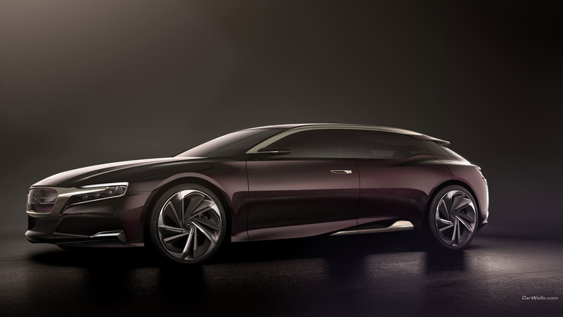 chrome, wheel, luxury, no people, clean, shiny, 1080P, concept cars, Citroen Numero 9, copy space, transportation, red, speed, studio shot, black background