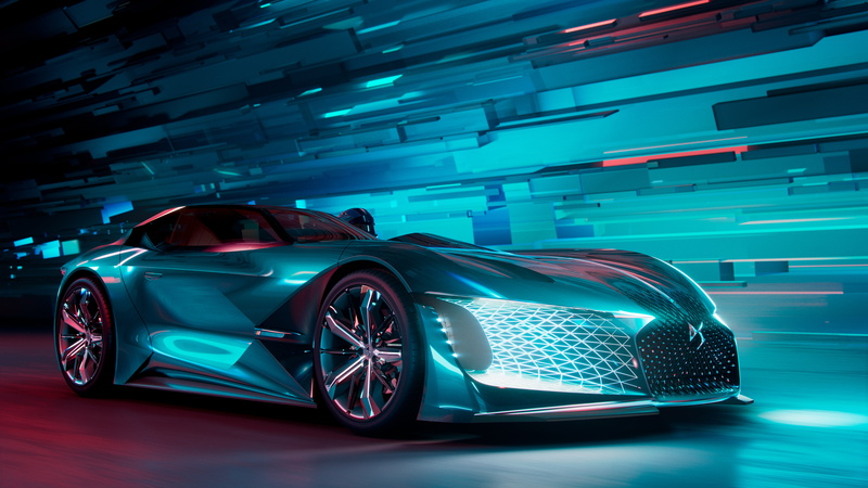 Concept cars, 4K, DS X E-Tense, 2018, 4K