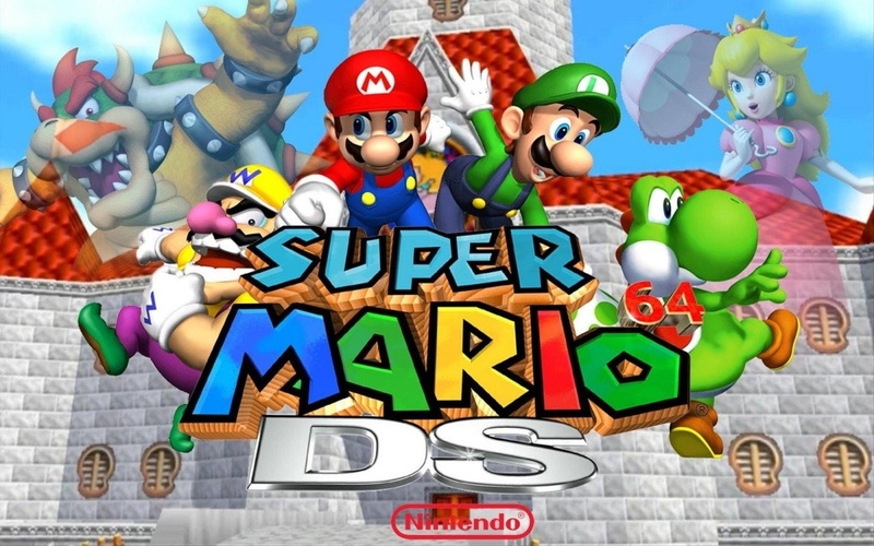 Mario, Super Mario 64 DS, 720P