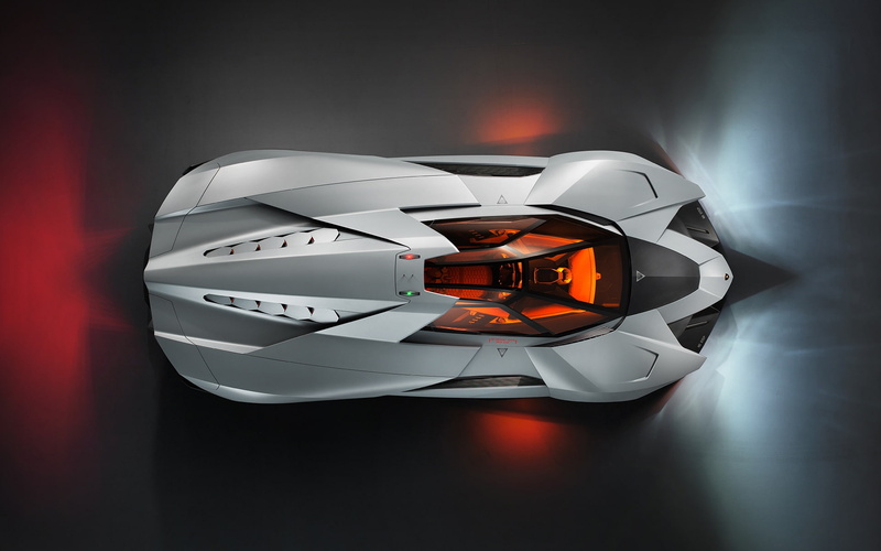 Egoista, Sport, toy, Lamborghini, silver, Top, orange, View, 1080P, Car