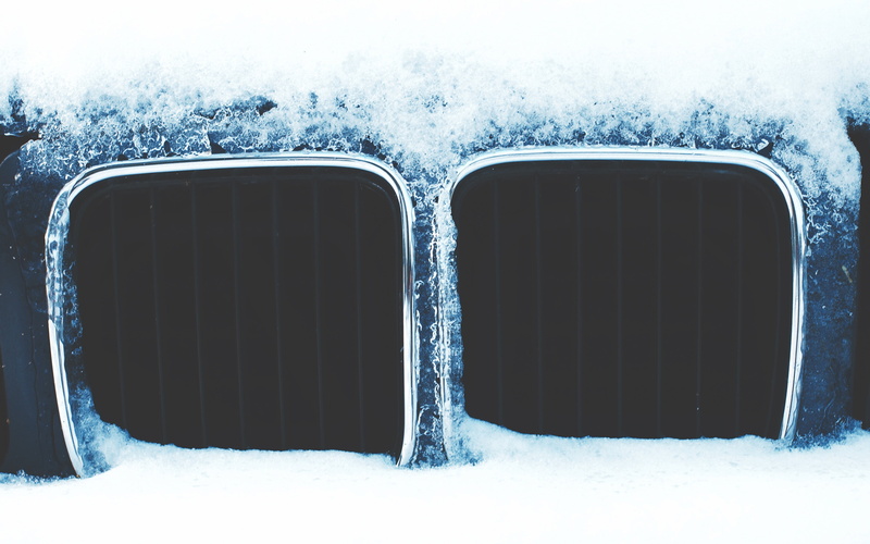 motor vehicle, frozen, car, snow, extreme weather, BMW, covering, 2K, field, nature, close-up, winter, blue, ice, backgrounds, vehicle, Kidney Grille