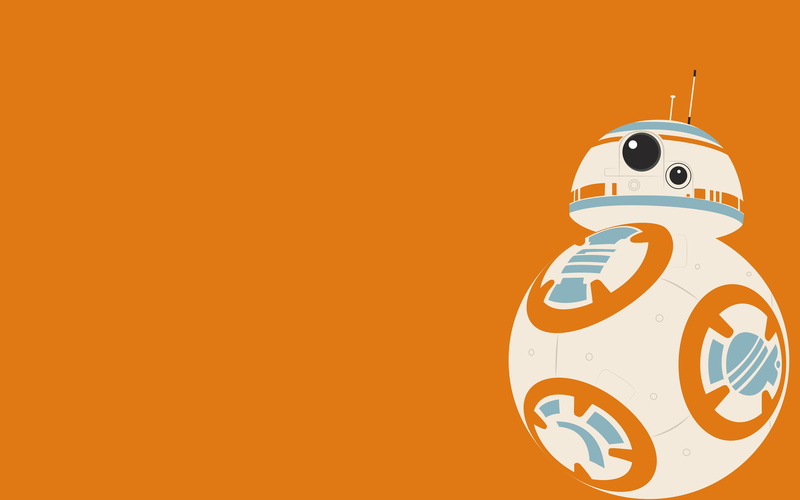 4K, force, Star Wars, Robot, minimalism, anime, Star Wars: The Force Awakens, 3840x2400 px, awakens, wars, px, star, bb, 8, x, art, hd