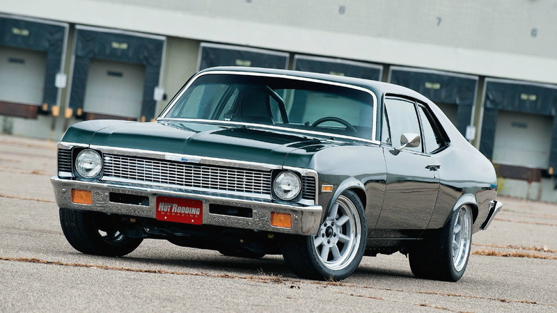 Beautiful, mode of transportation, architecture, coupe, 1970, land vehicle, day, street, MuscleCar, transportation, gray, luxury, Nova, The front