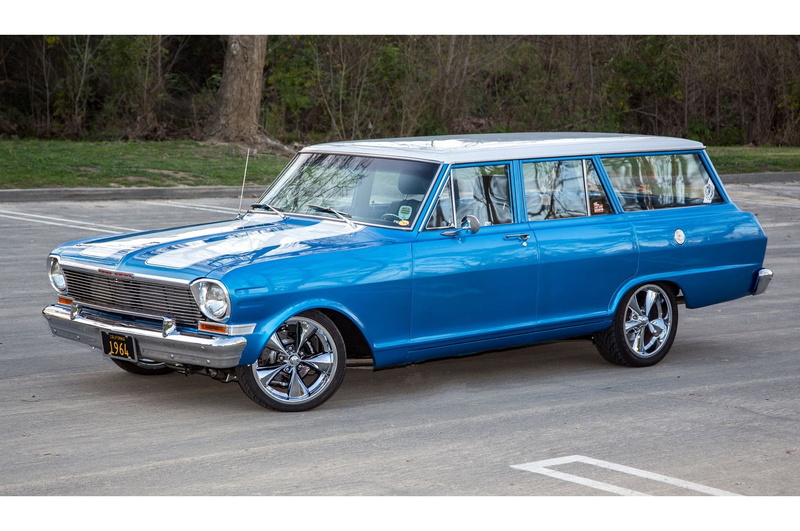 street, nova, chevy, usa, car, 1080P, super, wagon, chevrolet, muscle, pro, touring, 1964