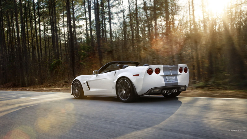 corvette, 1080P, chevrolet, motion, stingray, white, hd, blur, cars