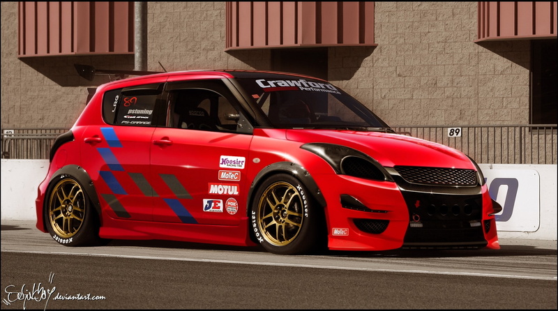 hd, swift, 1080P, motorcycles, cars, art, suzuki, d, tuning, x