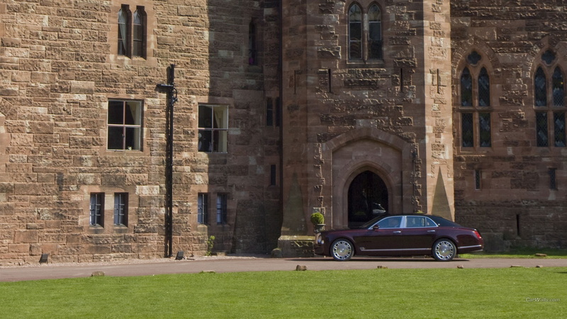Bentley Mulsanne, Bentley, castle, 1080P, vehicle, car