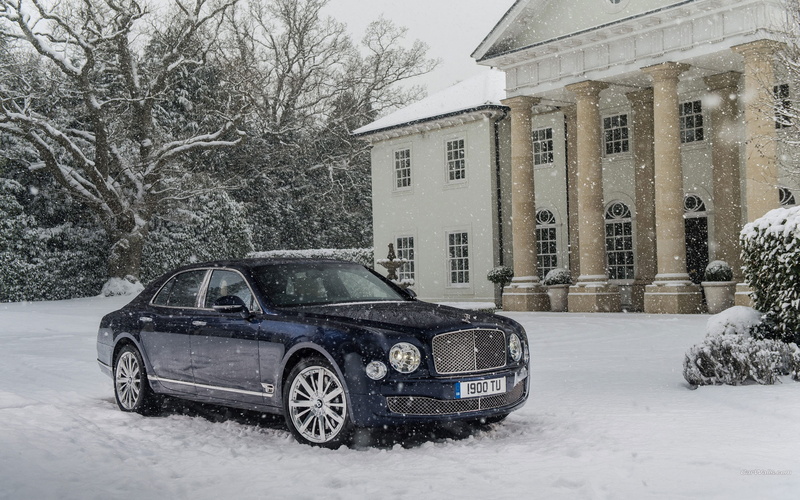 hd, mansion, bentley, house, mulsanne, 2K, cars, winter, snow