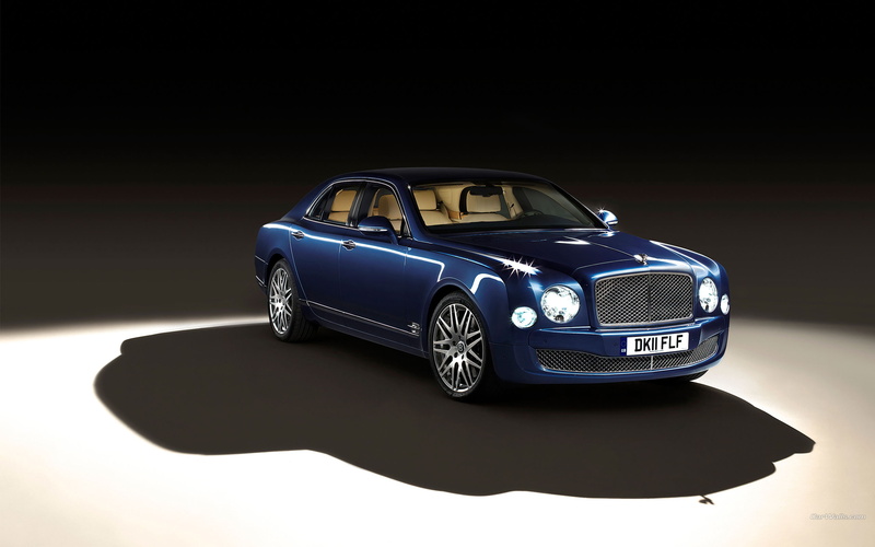 blue, cars, bentley, sedan, mulsanne, 2K, hd