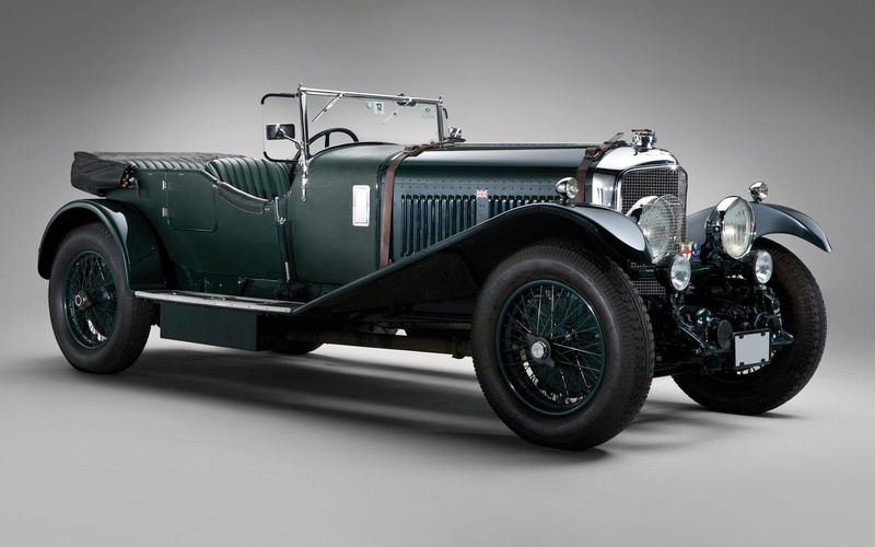 convertible, 1920x1200, coupe, six, classic, bentley, speed, 1080P, bentley speed six, cars, green, black