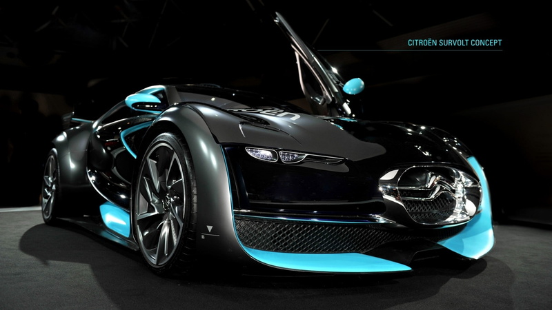 hd, cars, citroen, art, concepts, automobiles, racing, survolt, concept, 1080P, wheels, Black, x, aircraft, races, vehicles, speed