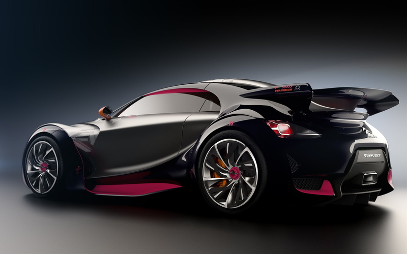 auto racing, sports car, car, mode of transportation, motor vehicle, wheel, 1080P, professional sport, Citroen, luxury, chrome, transportation, Concept