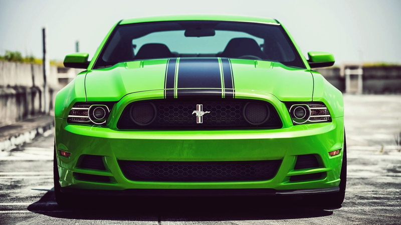 Ford, art, Ford Mustang, cars, boss, Automotive, hd, Green, mustang, vehicles, automobiles, shel, 1080P