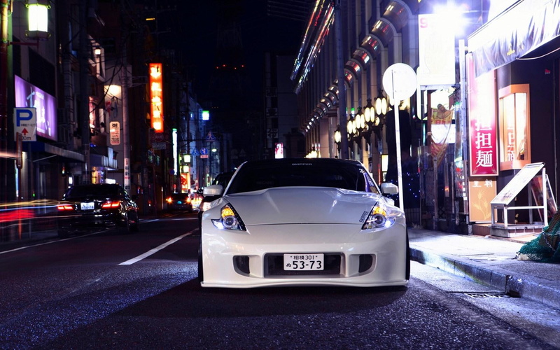 370z, nissan, tuning, car, z, 720P, city
