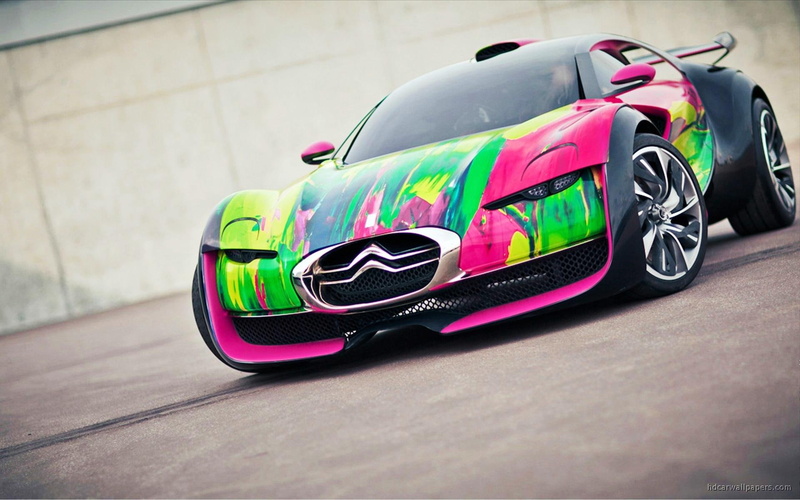car, concept, citroen, survolt, 1080P