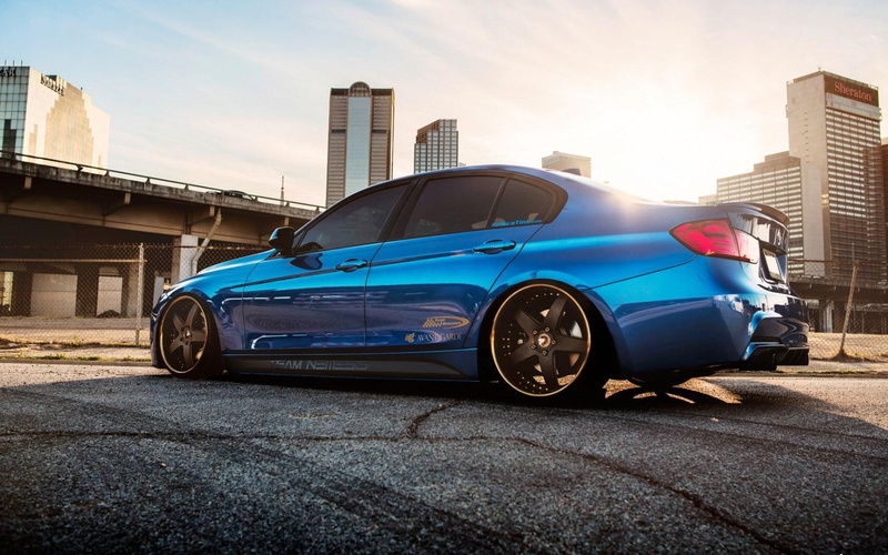 side, 720P, car, tuning, f, city, bmw, 335i