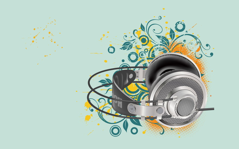 1080P, gray, headphone, vector and design, vector, headphones