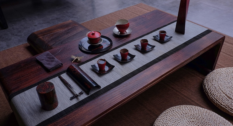 order, set, wood - material, table, group of objects, teapot, art and craft, asian, arrangement, decor, oriental, tea cup, tea pot, copper, music, art gallery