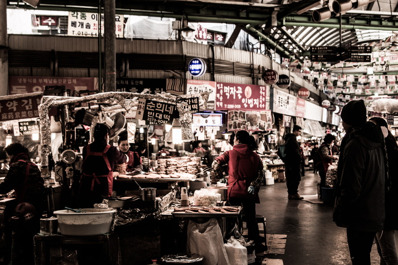 built structure, business, real people, crowd, photo, women, marketplace, market, food stall, building, asium, market stall, architecture, grey, adult