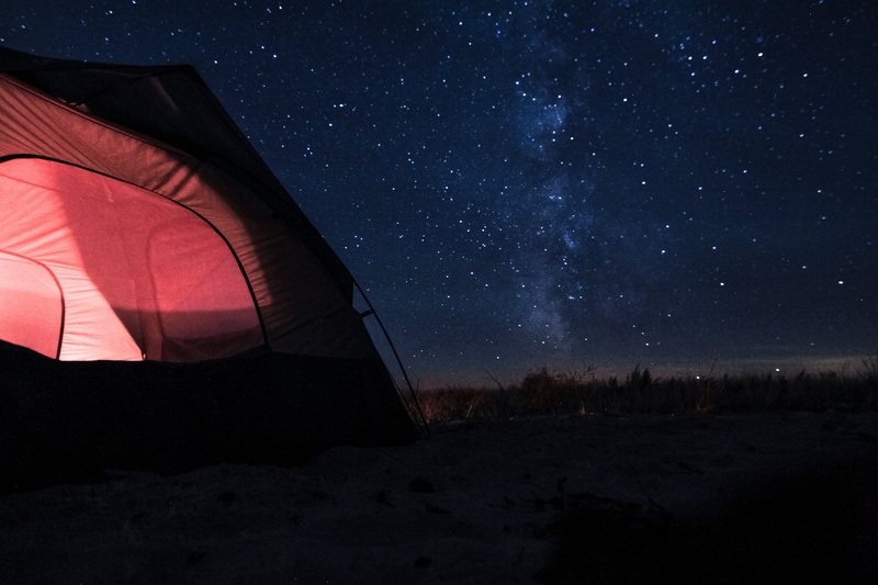 star field, tent, blue, camping, nature, nighttime, stars, night sky, no people, star, tranquility, starry, 5K, astronomy, dusk, space, exploration, dark