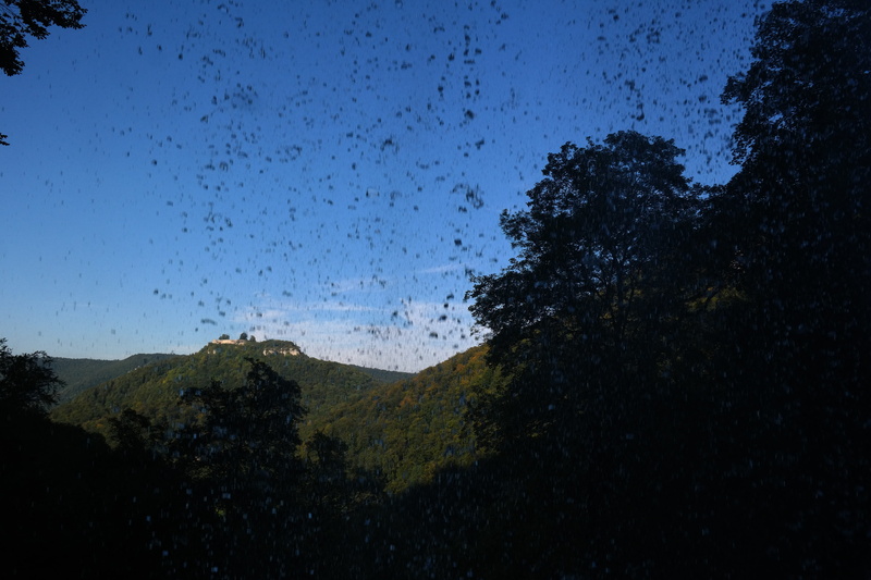 clear sky, drip, sky, hohenurach, rain, burg hohenurach, star - Space, outdoors, Drip, landscape, scenics, urach, tourist attraction, attraction, Waterfall