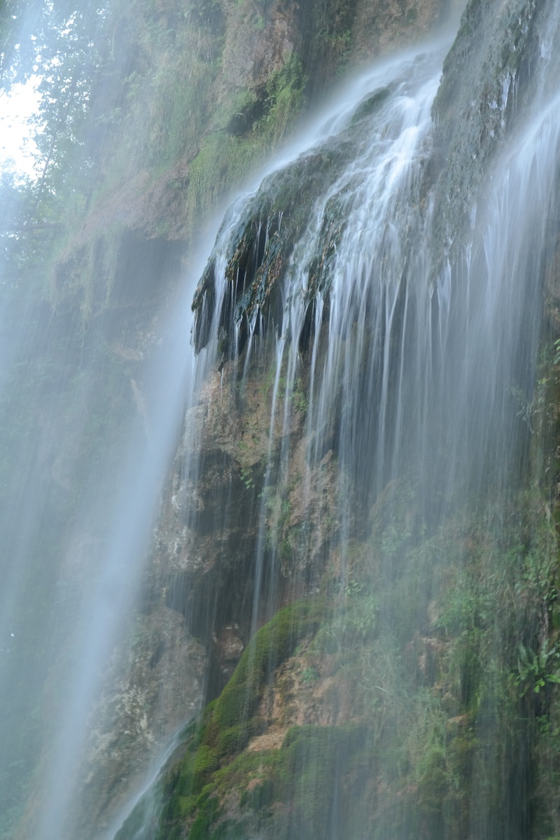 day, outdoors, blurred motion, wet, forest, scenics, plant, fog, motion, drizzle, rock, water, long exposure, tree, attraction, mystical, rainforest, land