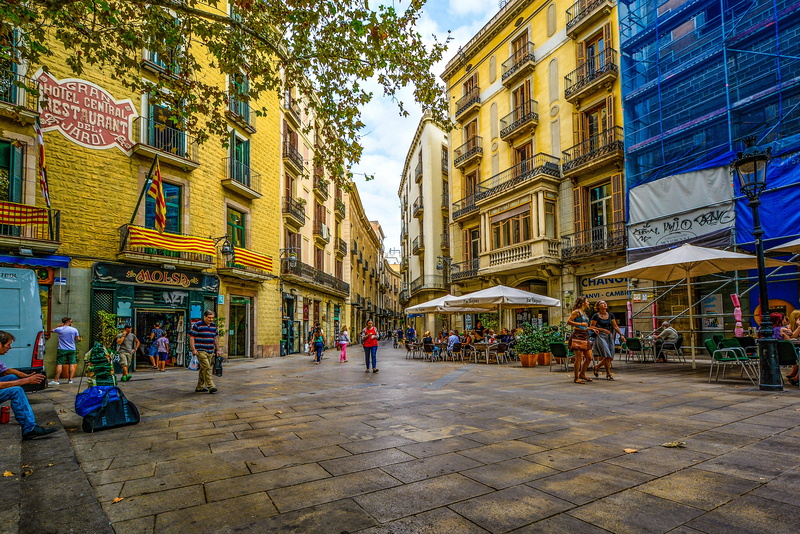 town, store, paving stone, group of people, travel Destinations, city Life, Spain, nature, adult, editorial, women, lifestyles, large group of people, tourism