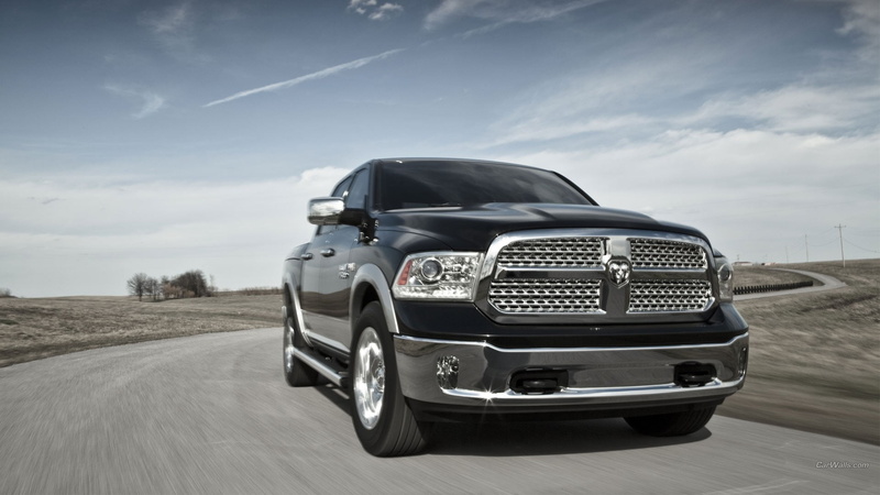 retro styled, no people, land, luxury, transportation, nature, Dodge, 1080P, ram, motor vehicle, black, Dodge RAM, land vehicle, vehicle, field, environment