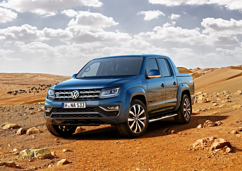 pick-up, 4K, Volkswagen Amarok Double Cab " Aventura", blue