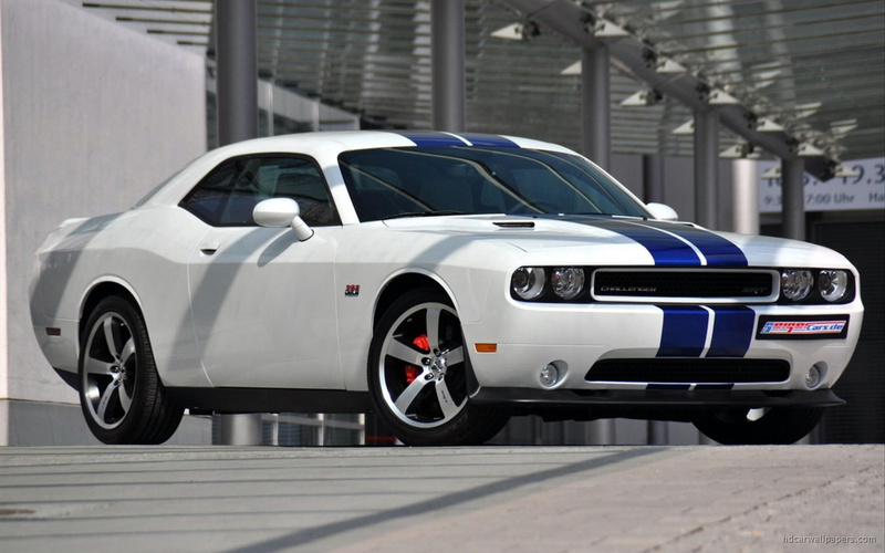 dodge, blue, white, srt, 2011, srt8, cars, coupe, challenger, 1080P