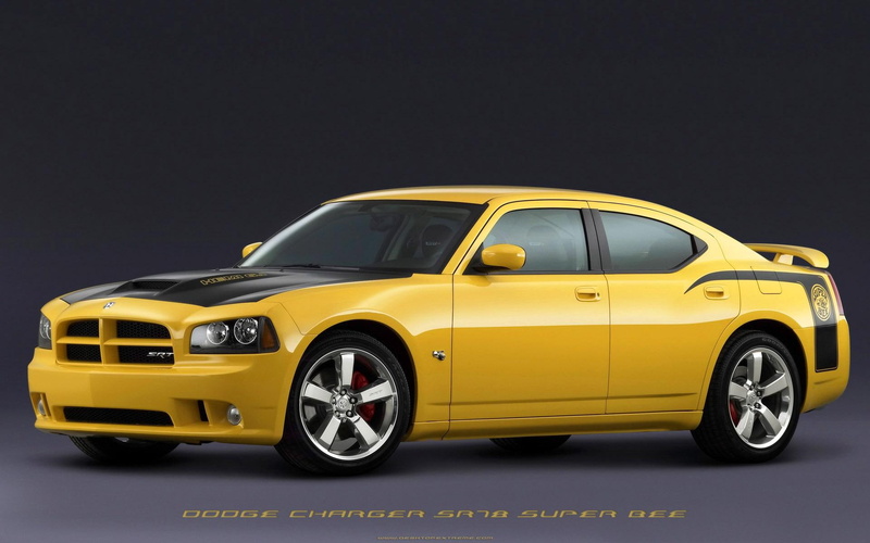 dodge, srt, sports, cars, yellow, charger, car, 1080P