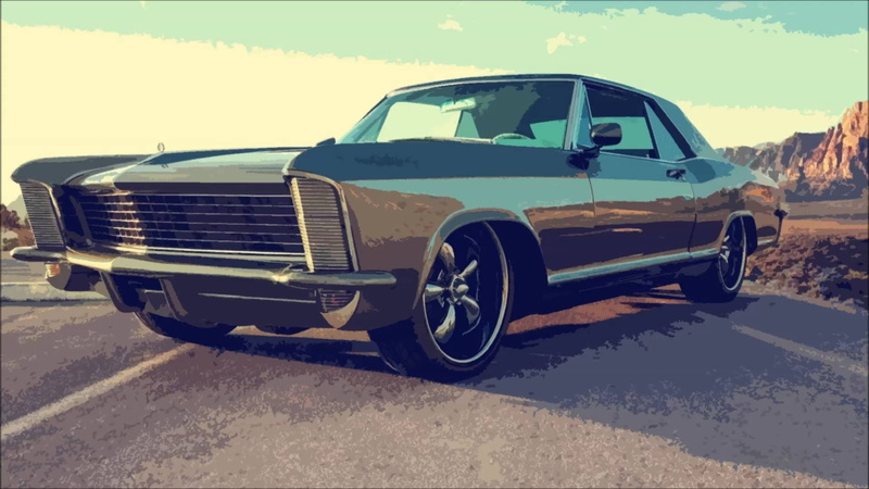 1080P, americano, clasico, buik, coche
