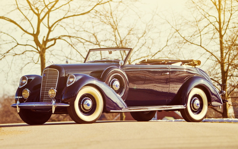clasico, negro, coche, 1080P, antiguo