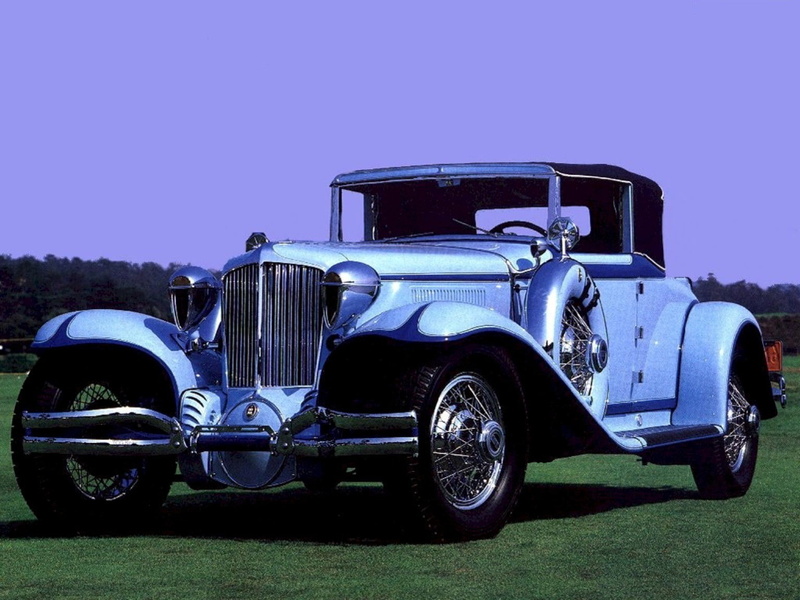 coche, clasico, azul, 720P, vintage