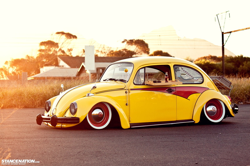 720P, volskwagen, aleman, clasico, amarillo, coche