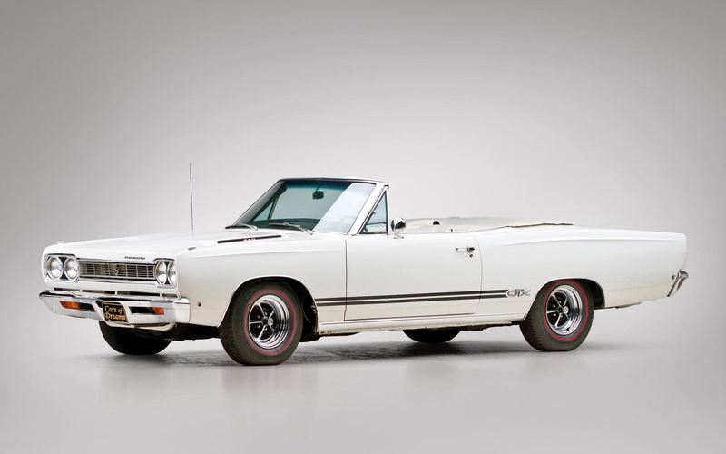 1920x1200, gtx, cars, muscle, plymouth, plymouth gtx, convertible, car, 1080P, white
