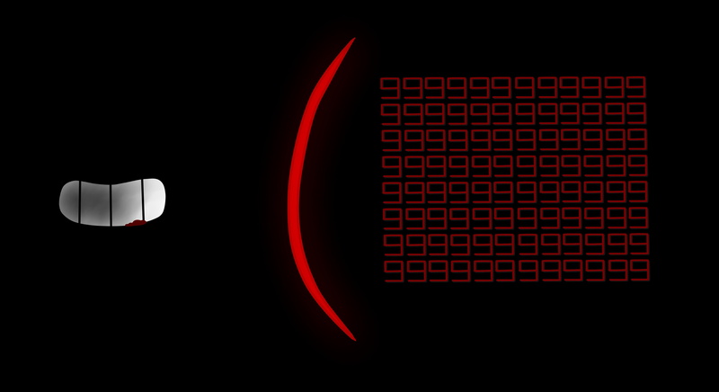 communication, Sans, electronics industry, number, black background, single object, black, 4K, close-up, technology, glowing, lighting equipment, sign