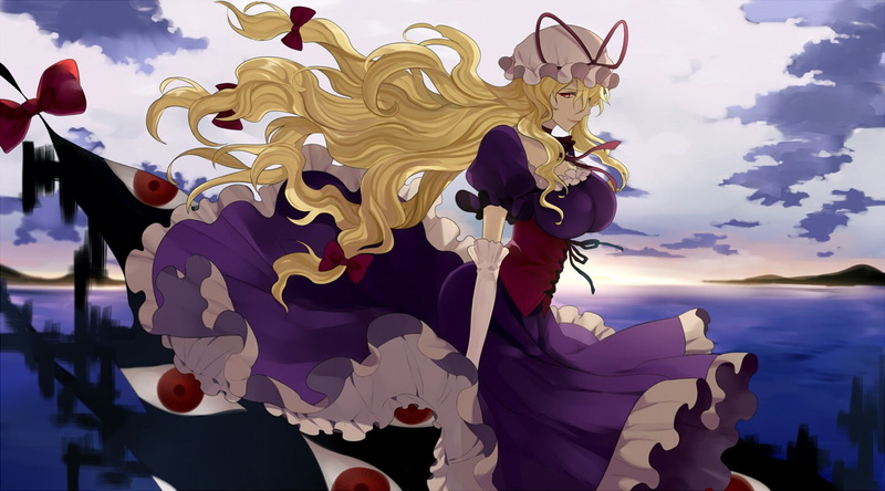 Touhou, Yakumo Yukari, anime girls, 720P