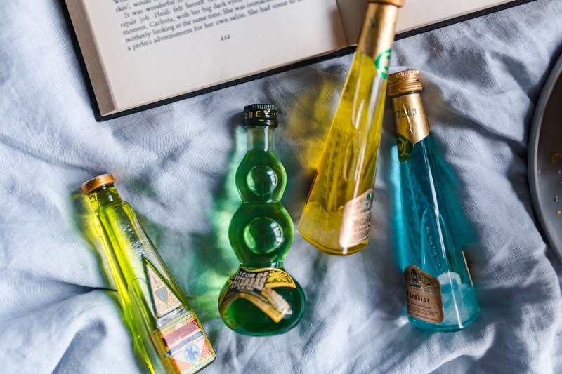 Group, liquor, 5K, day, book, food and drink, alcoholism, bed time, close-up, drink, alcohol, high angle view, top view, healthcare and medicine, liqueurs