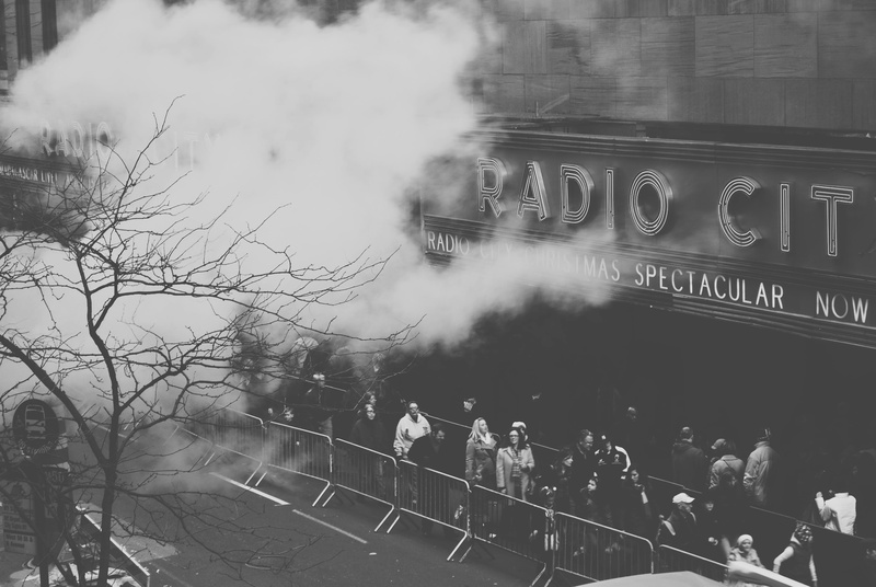 day, outdoors, radio, concert, group of people, music, nature, urban, building exterior, train, smoke, spectators, motion, people, 4K, men, city, radio city music hall
