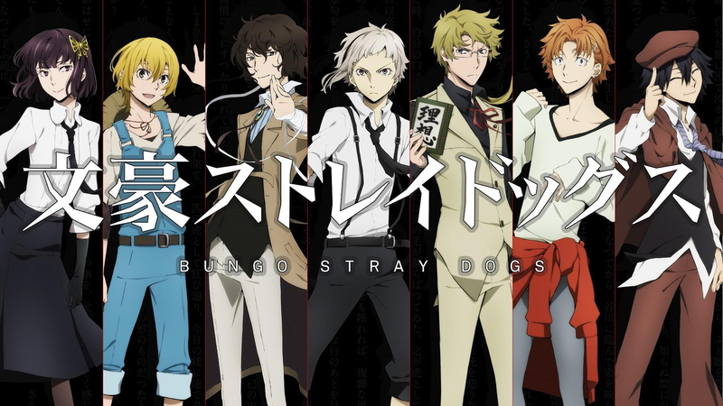 bungo stray dogs, clothing, in a row, still life, creativity, anime, variation, arts culture and entertainment, indoors, representation, art and craft