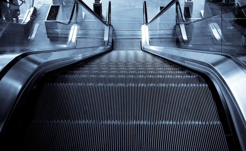 urban, 1080P, escalator, city, photography