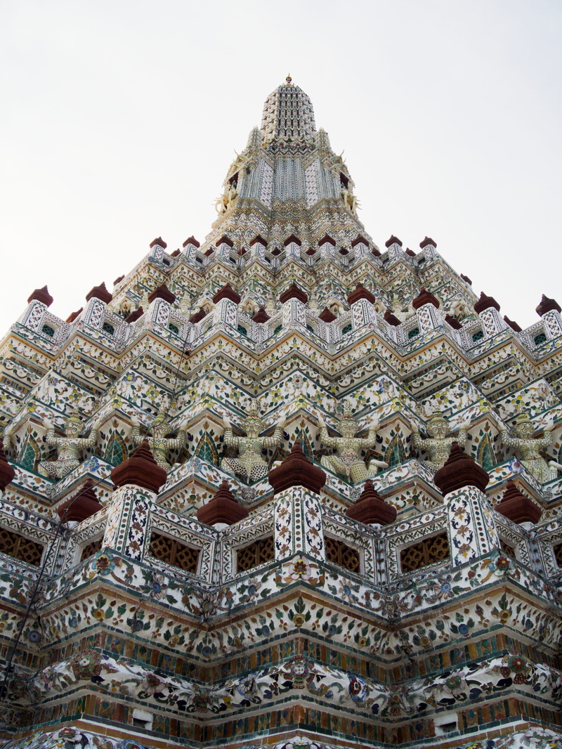 before sunset, place of worship, great architecture of era, 4K, ornate, spirituality, wat arun temple, relaxing, bangkok, so magnificent, art and craft